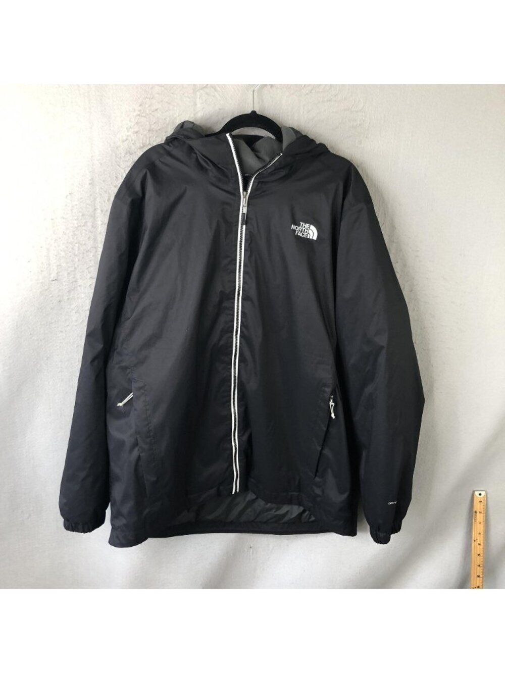 The North Face Jacket Mens 2XL Black DryVent Hooded Waterproof Insulated Quest - Picture 1 of 16